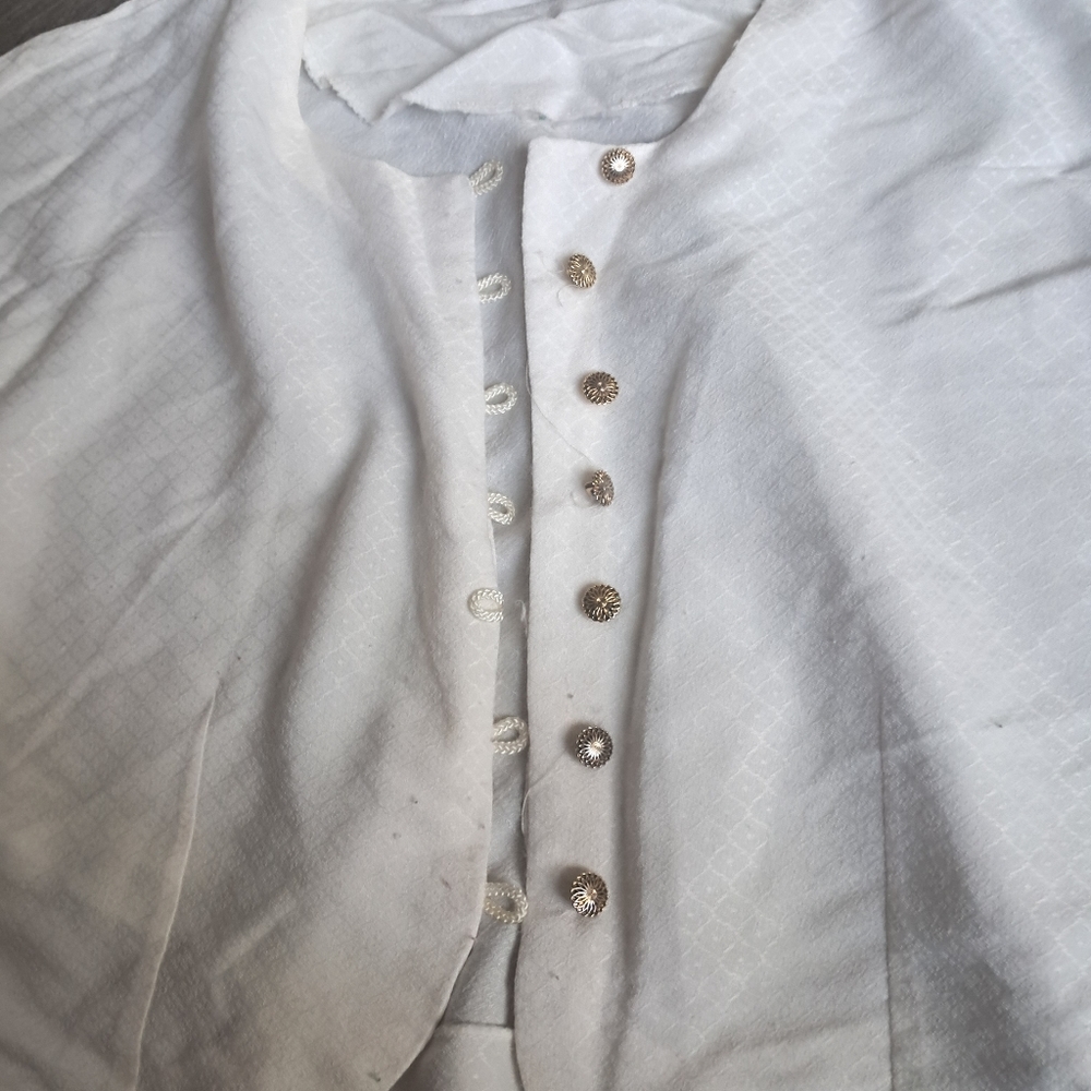 Reserve cream crop top